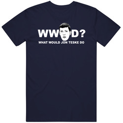 What Would Jon Teske Do Popular Michigan Basketball Player Fan Unisex Cotton Tee Classic T Shirt