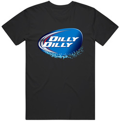 Dilly Light Unisex Black Unisex Cotton Tee Classic T Shirt
