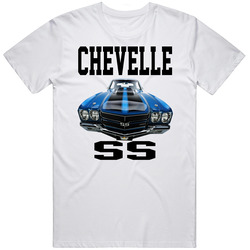 Chevrolet Chevelle Grill View Vintage Muscle Car T Shirt