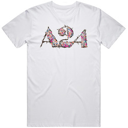 A24 Floral Unisex Cotton Tee Classic T Shirt