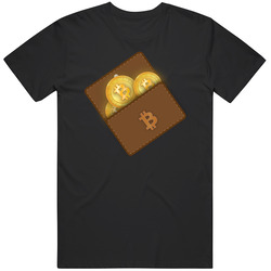 Bitcoin Wallet Unisex Cotton Tee Classic T Shirt