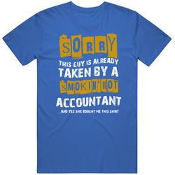Sory Acc Blue Unisex Cotton Tee Classic T Shirt