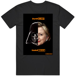 Darth Vader Hillary Unisex Cotton Tee Classic T Shirt