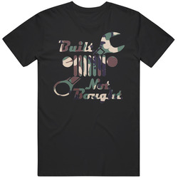 Jeep T-Shirt - Built Not Bought Unisex Cotton Tee Classic T Shirt
