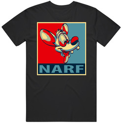 Pinky And The Brains Narf Unisex Cotton Tee Classic T Shirt