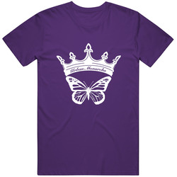 Urban Monarchs Purple Unisex Cotton Tee Classic T Shirt