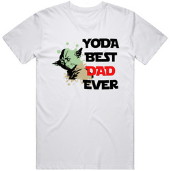 Star Wars Yoda - Yoda Best Dad Ever T Shirt