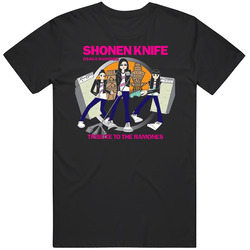 Lg Sh Shonen Knife Band 2 Unisex Cotton Tee Classic T Shirt