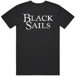 Black Sails Tv Show Logo Pirates Unisex Cotton Tee Classic T Shirt