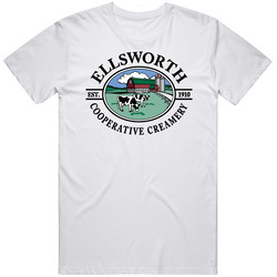 Ellsworth Cooperative Creamery Dairy Milk Producer Unisex Cotton Tee Classic T Shirt