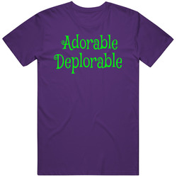Adorable Deplorable Unisex Cotton Tee Classic T Shirt