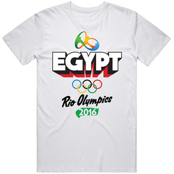 Egypt Rio 2016 Summer Olympic Games Sports Fan Unisex Cotton Tee Classic T Shirt
