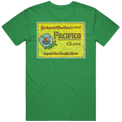Pacifico Cerveza Lover Ale Lager St. Patrick's Day Unisex Cotton Tee Classic T Shirt