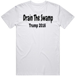 Drain The Swamp Unisex Cotton Tee Classic T Shirt