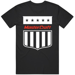 Mastercraft Wakesurfing Boats Black Flat Unisex Cotton Tee Classic T Shirt