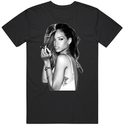 Rihanna Smok Unisex Cotton Tee Classic T Shirt