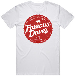 Famous Dave's Bbq Popular Knoxville Tennessee Restaurant T Shirt