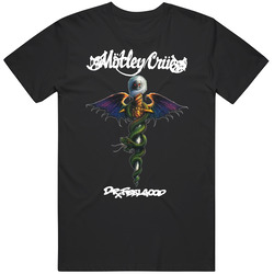 Motley Crue Dr Feelgood Poaar Unisex Cotton Tee Classic T Shirt