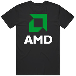 Amd Green Logo 235 T Shirt