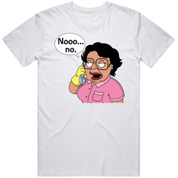 Consuela Funny Tv Show Cartoon Nooo No Funny Sassy Mexican Spanish Maid T Shirt