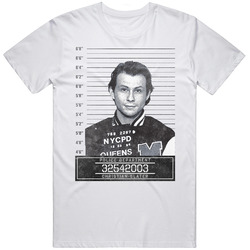 Christian Slater Mugshot Police Department T Shirt