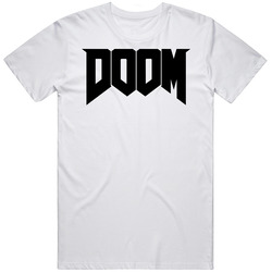 Doom Video Game Simple Logo T Shirt