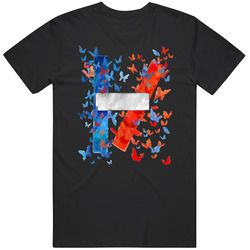 21 Pilots Butterfly Art Black T Shirt