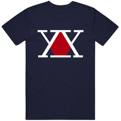 Hunter x Hunter T-Shirt 24 NAVY BLACK Unisex Cotton Tee Classic T Shirt