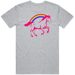 Logan Movie Laura Kinney Horse Rainbow Trending T Shirt