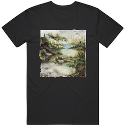 Bon Iver album cover T Shirt Men (black) T Shirt