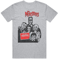 The Munsters Retro Grunge T Shirt