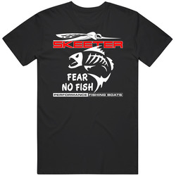 T Shirt Skeeter Boats Fear No Fish Performance Fishing Mens Tee Sz S To 6xl T Shirt