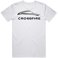 Chrysler Crossfire Car V8 Srt6 Roadster Logo Unisex Cotton Tee Classic T Shirt