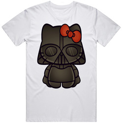 T Shirt Hello Kitty Darth Vader  Fitted T Shirt