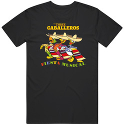 The Fiesta Musical By The Three Caballeros Unisex Cotton Tee Classic T Shirt