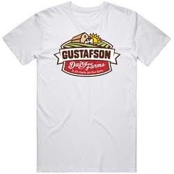 Gustafson's Farm Dairy Milk Producer Unisex Cotton Tee Classic T Shirt