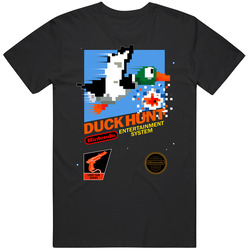Duck Hunt Classic Nintendo Video Game 5 Unisex Cotton Tee Classic T Shirt