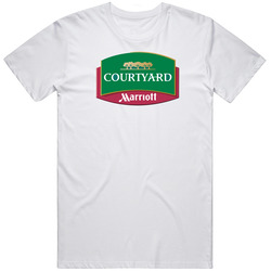Courtyard Marriott Accommodation Hotel Logo Cool Gift Unisex Cotton Tee Classic T Shirt