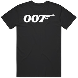 Pistols Gun Black Unisex Cotton Tee Classic T Shirt