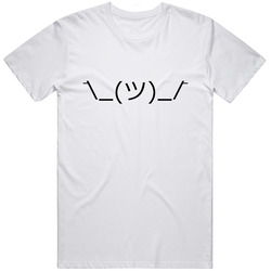 Shrug-life Unisex Cotton Tee Classic T Shirt