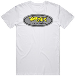 Vortex Ignitions Auto Automobile Car Truck Motorcycle Parts Cool Distressed Style Brand Logo Emblem T Shirt