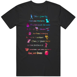 Hakuna Matata Rainbow Unisex Cotton Tee Classic T Shirt