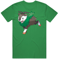 Skiddo Pokemon Pig In T Shirt