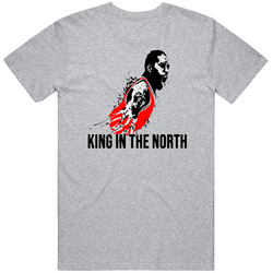 Kawhi Leonard King In The North Playoff T Shirt