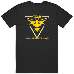 Team Instinct Zapdos Legendary Pokemon Go Cool Video Game T Shirt