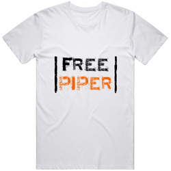 Free Piper - Orange Is The New Black Inspired Unisex Cotton Tee Classic T Shirt