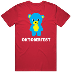 Oktoberfest Bear Funny Beer Unisex Cotton Tee Classic T Shirt