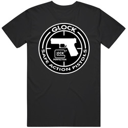 Glock   Men Black T Shirt