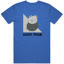 Peppa Pig World T Shirt Daddy Pig Classic Piggie Standard Xsm-6xl Tee T Shirt
