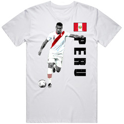 Paolo Guerrero Team Peru Support Patriotic Copa America Cup Soccer Futball Fan Unisex Cotton Tee Classic T Shirt
